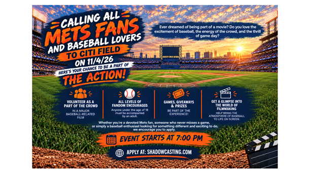 Mets Fans Movie Casting